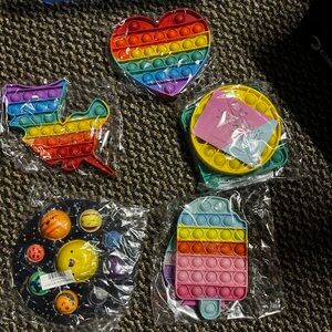7- Pop It Fidget Toy Set